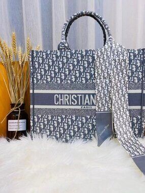 AUTHENTIC Dior DIOR BOOK TOTE